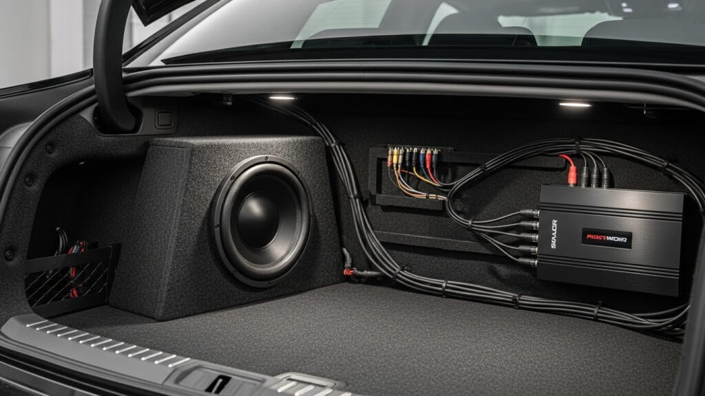 caixa subwoofer para carro​