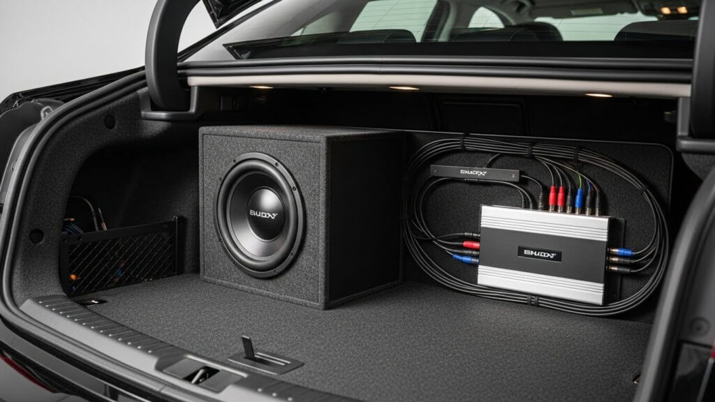 caixa subwoofer para carro​