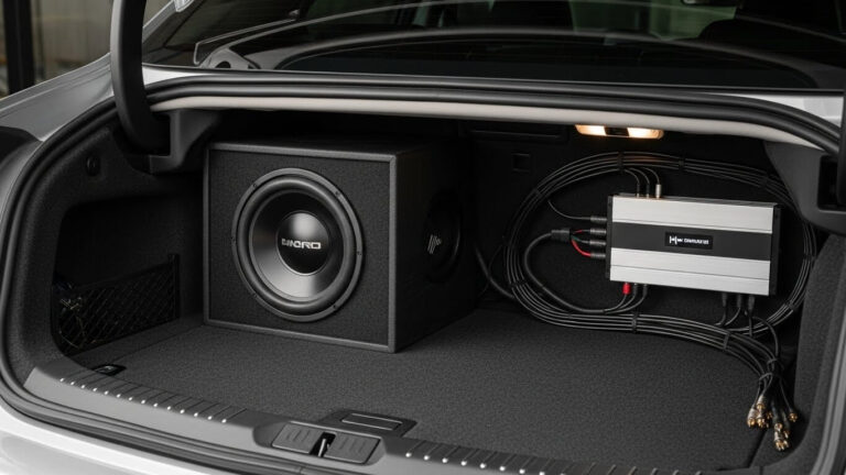 caixa subwoofer para carro​