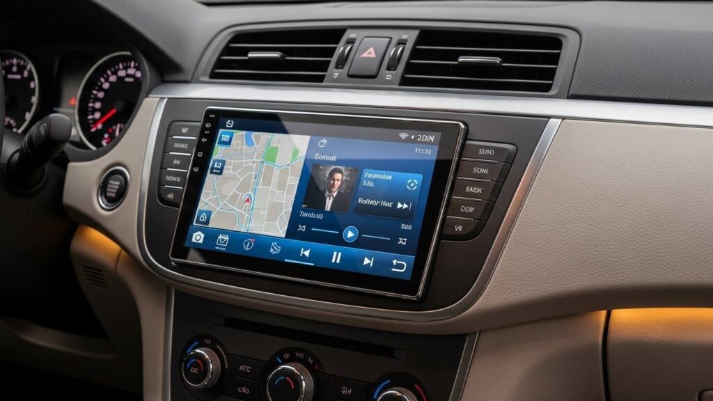 central multimídia 2 din