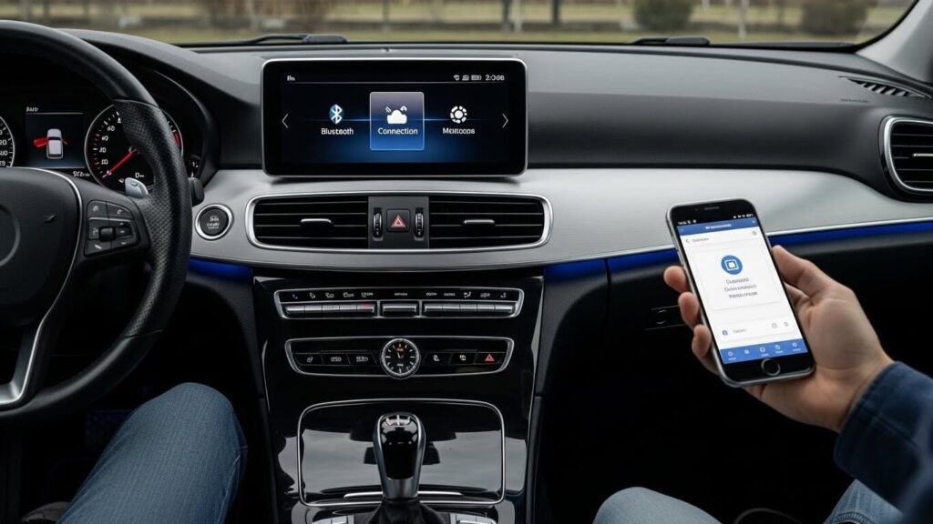 como conectar o celular no carro via bluetooth​