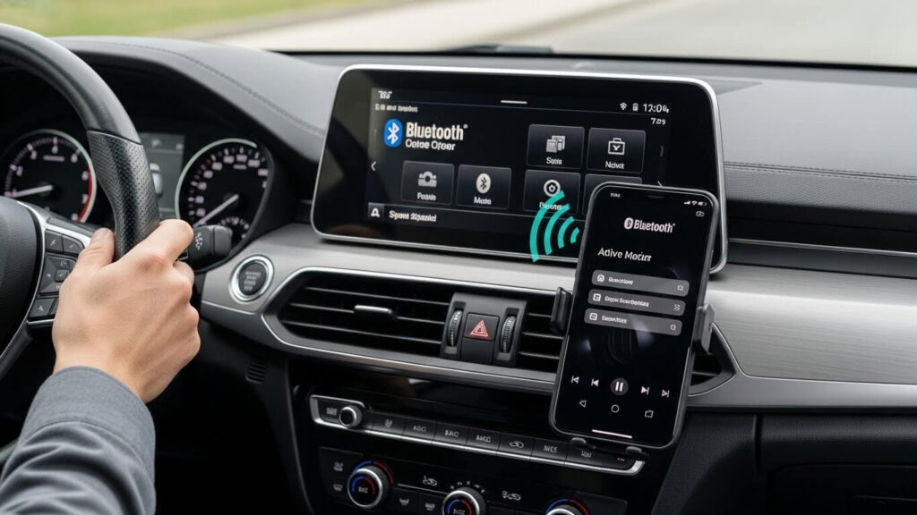como conectar o celular no som do carro