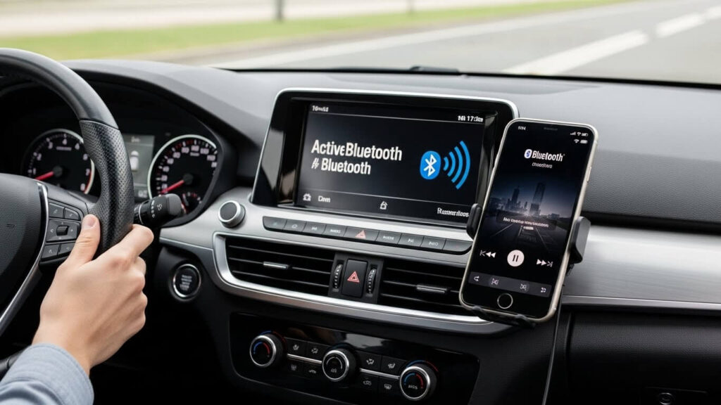 como conectar o celular no som do carro