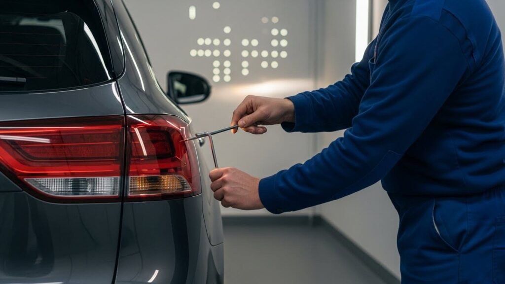 como regular farol de carro 8