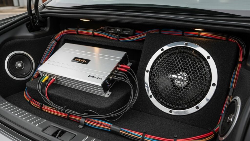 o que é preciso para montar um som automotivo​