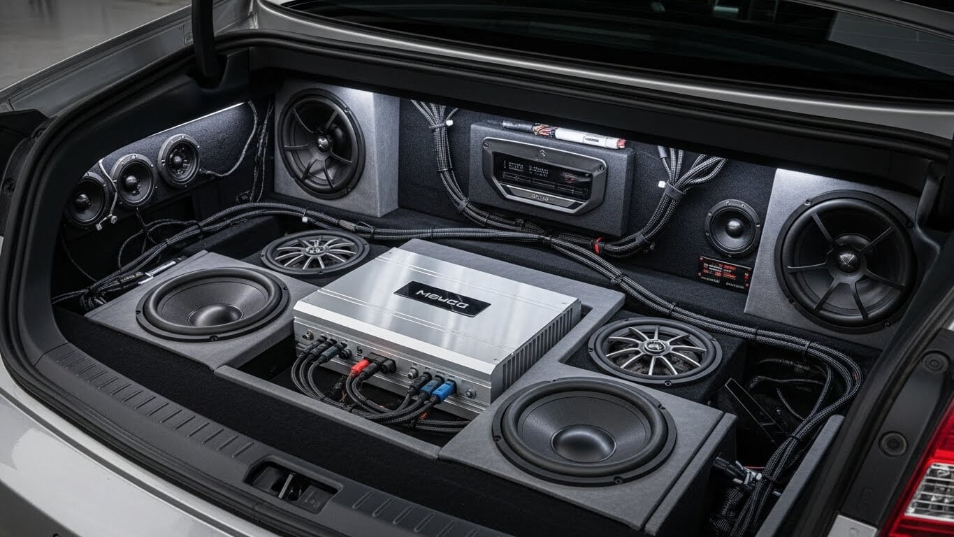 Montar som automotivo: componentes, custo e sequência