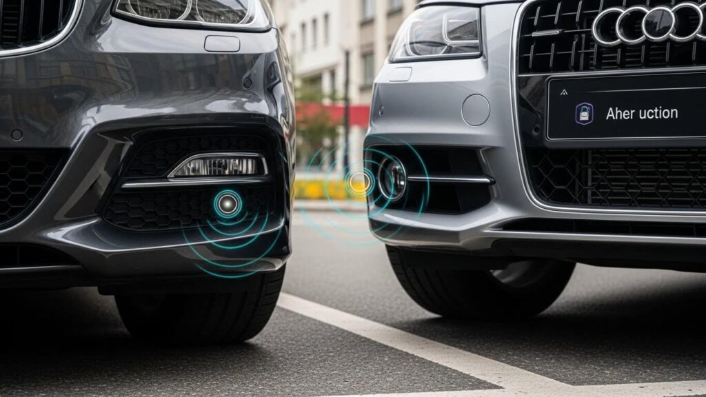 sensor de estacionamento dianteiro