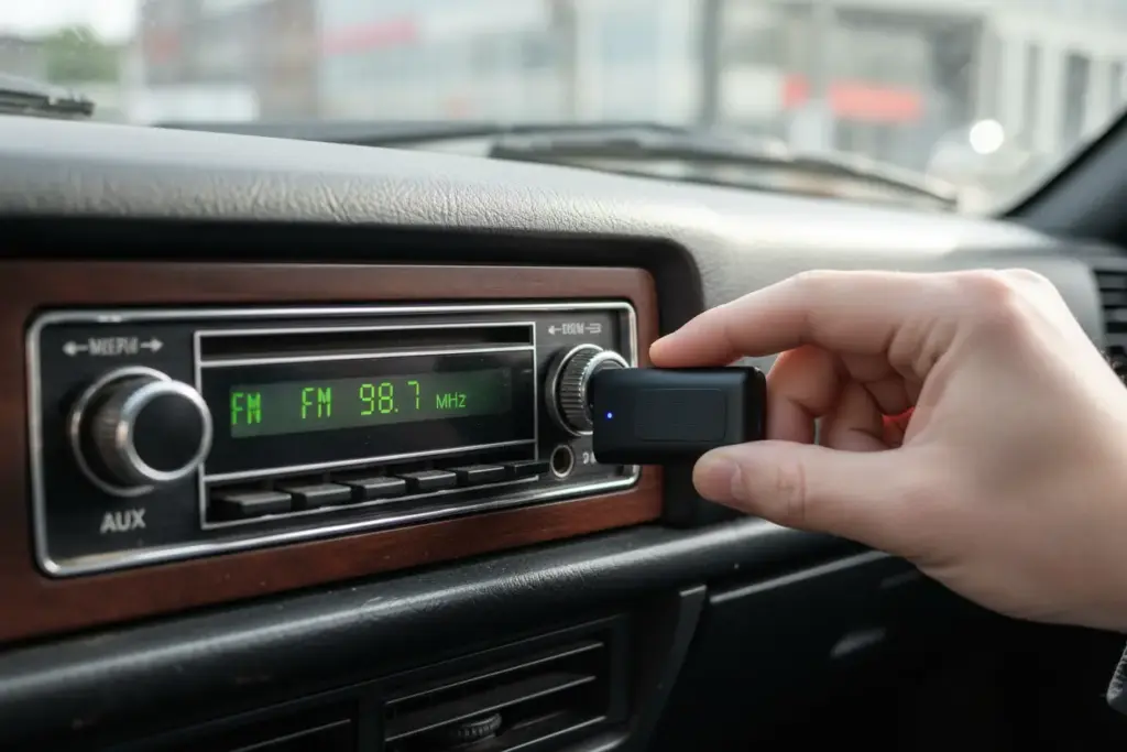 Adaptador Bluetooth P2 para entrada auxiliar carro