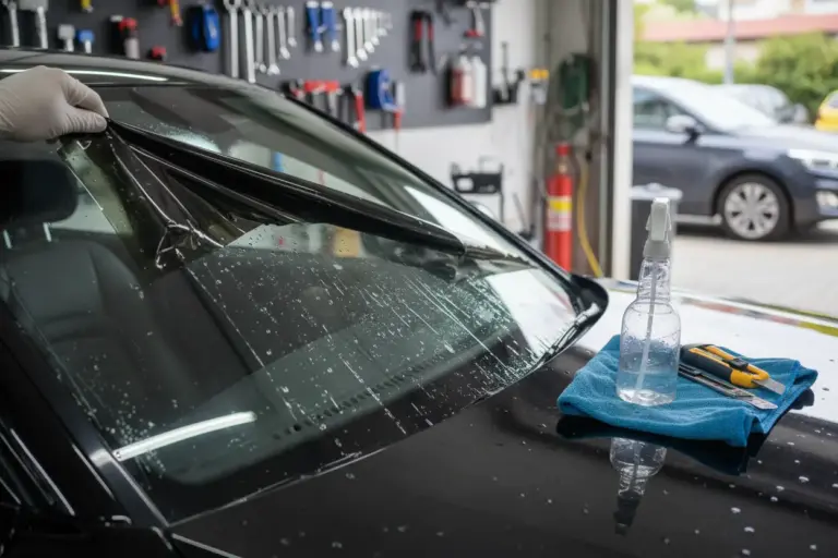 carro insulfilm removido ferramentas