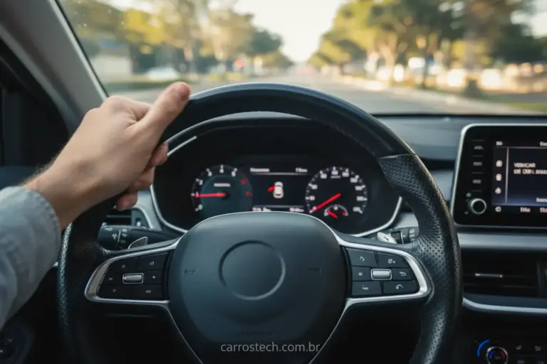 Volante de carro com folga na direção