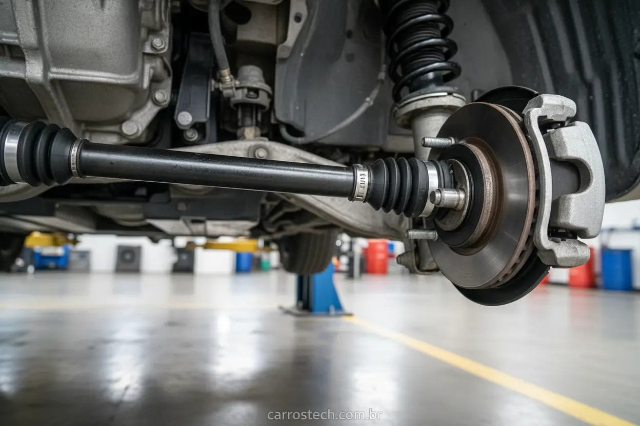 Localização da Homocinética Automotiva Onde fica a homocinética do carrono eixo dianteiro.