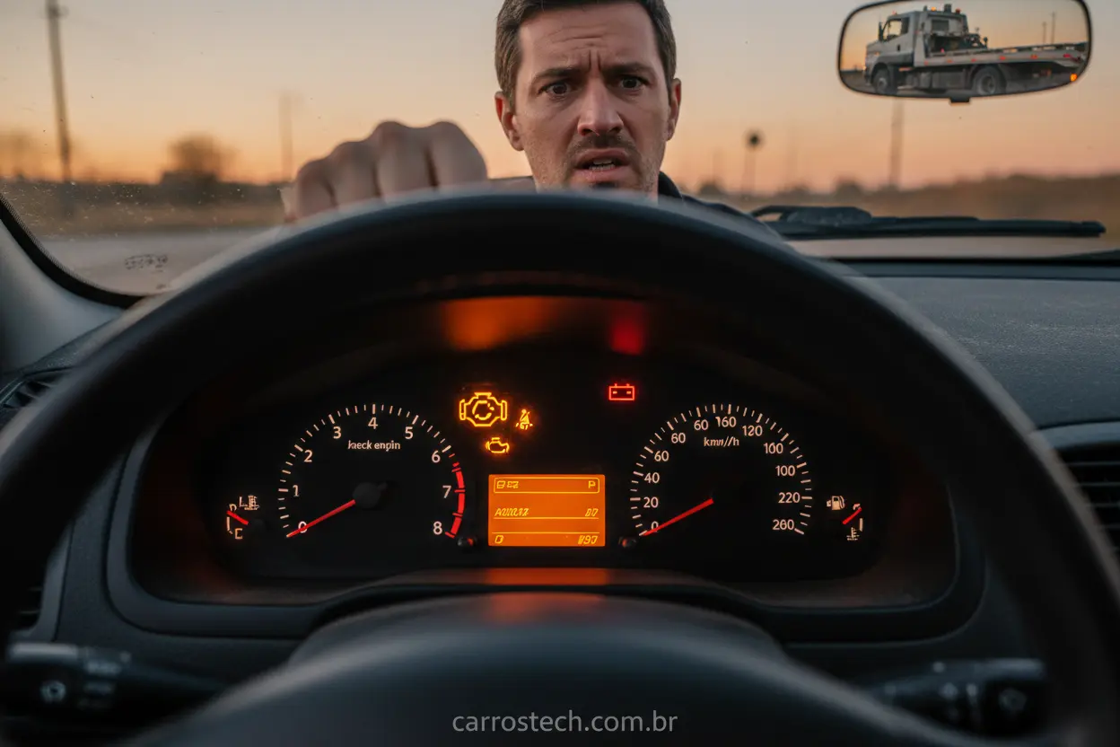 Carro com problemas na bomba de combustível