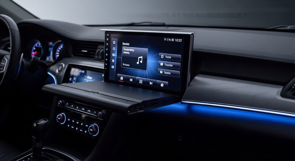 melhor som automotivo retrátil