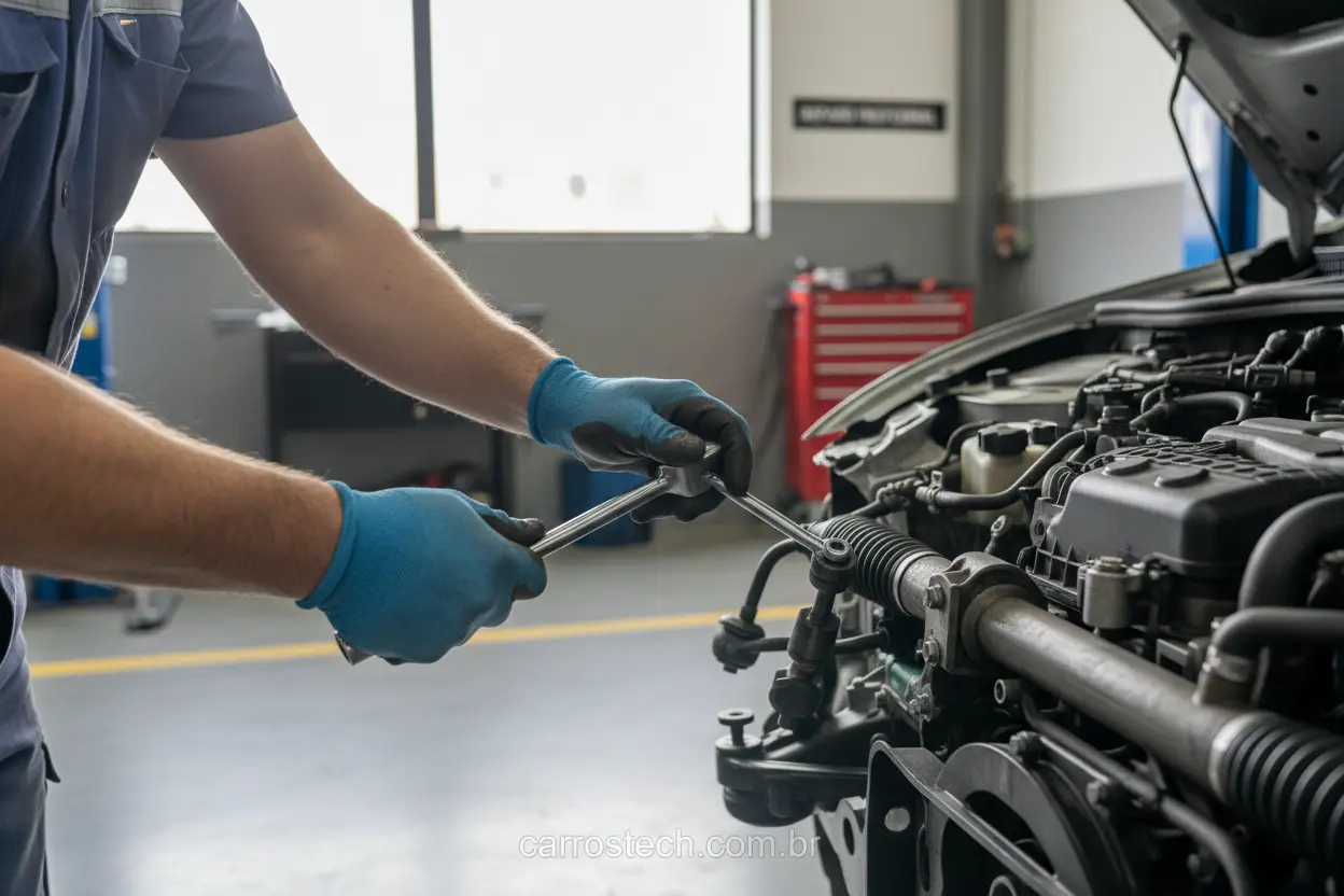 Como tirar folga da caixa de direção com ferramentas