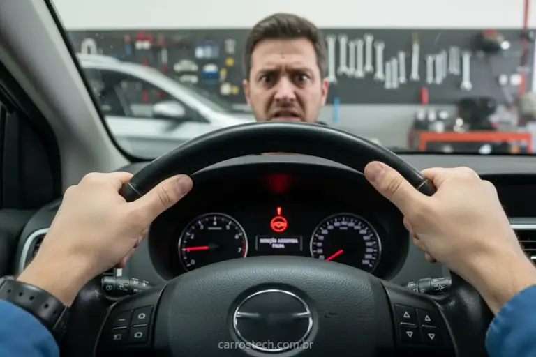 O que fazer quando a direção elétrica fica dura no seu carro.